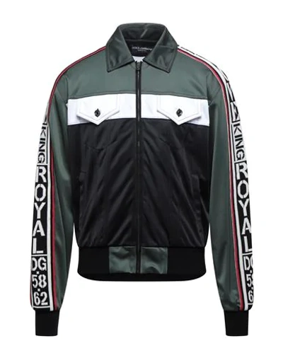 Dolce & Gabbana Jackets In Black