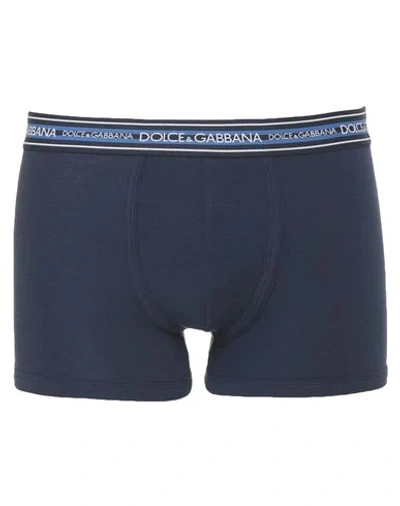Dolce & Gabbana Boxers In Dark Blue