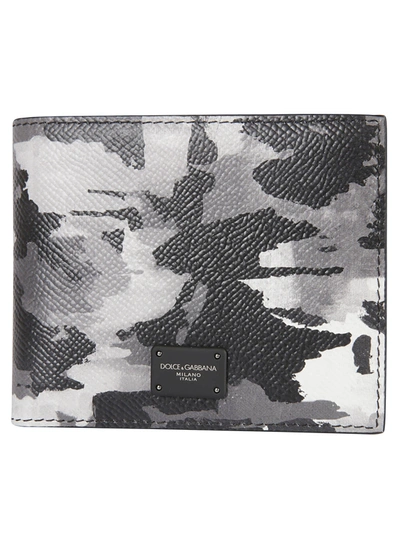 Dolce & Gabbana Dauphine Wallet In Camouflage