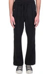 NEEDLES PANTS IN BLACK POLYESTER,IN055