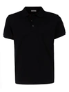 MONCLER LOGO PATCHED POLO SHIRT,11758899