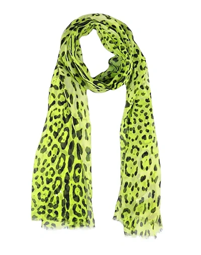 Dolce & Gabbana Scarves In Acid Green