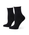 Hue Women's Sporty Shortie Sneaker Socks In Black