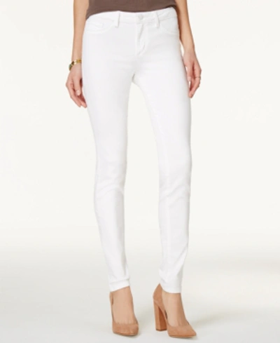 Jessica Simpson Trendy Plus Size Kiss Me Skinny Jeans In White
