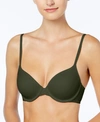 Calvin Klein Perfectly Fit Full Coverage T-shirt Bra F3837 In Duffel Bag