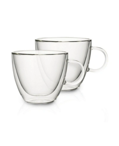 Villeroy & Boch Artesano Hot Beverage Large Cup Pair In Clear