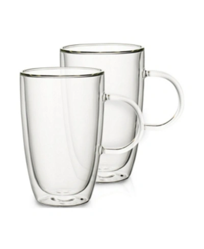 Villeroy & Boch Artesano Hot Beverage Extra Large Cup Pair In Clear