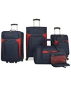 NAUTICA OCEANVIEW 5-PC. LUGGAGE SET, CREATED FOR MACY'S