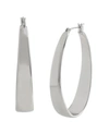 ROBERT LEE MORRIS SOHO OVAL HOOP EARRINGS