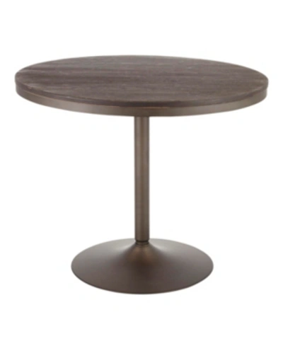 Lumisource Dakota Dining Table In Brown