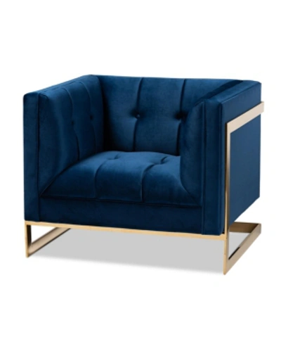 Furniture Ambra Arm Chair In Royal Blue