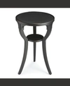 Butler Dalton Round Accent Table In Black