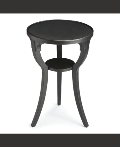 Butler Dalton Round Accent Table In Black