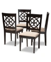 FURNITURE RENAUD DINING CHAIR, SET OF 4