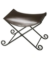 BUTLER SPECIALTY BUTLER JEREMY LEATHER STOOL