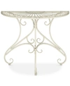 Safavieh Emilee Outdoor End Table In White