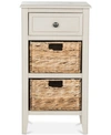 Safavieh Everly Side Table In Beige