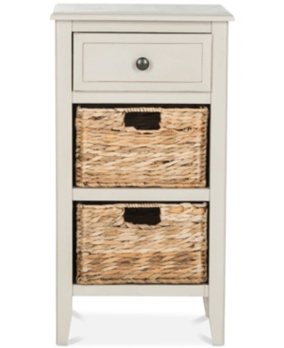 Safavieh Everly Side Table In Beige