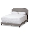 Furniture Odette Full Bed In Light Grey