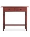 Safavieh Cecil Console Table In Red