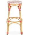 Suite Bebe Lola Indoor/outdoor Wicker Stools In Red