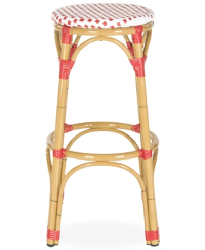 Suite Bebe Lola Indoor/outdoor Wicker Stools In Red