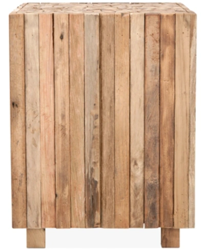 Safavieh Brookdale Barrel Stool In Wood