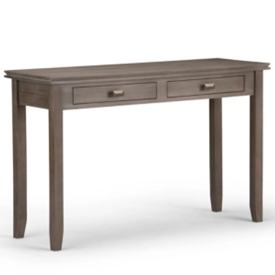 Simpli Home Closeout! Garner Console Table In Grey