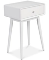 ELLE DECOR RORY 1-DRAWER SIDE TABLE, QUICK SHIP