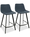 LUMISOURCE OUTLAW COUNTER STOOL (SET OF 2)