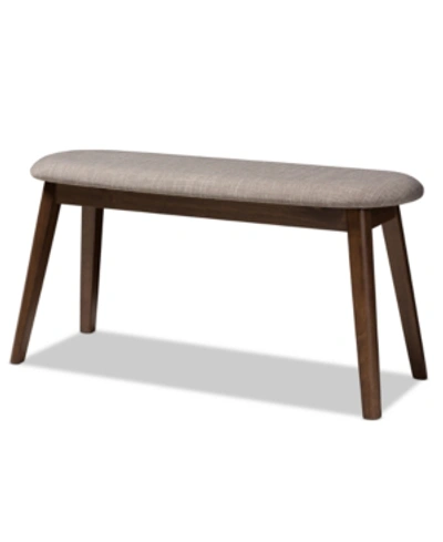 Furniture Northrupe Bench In Light Grey