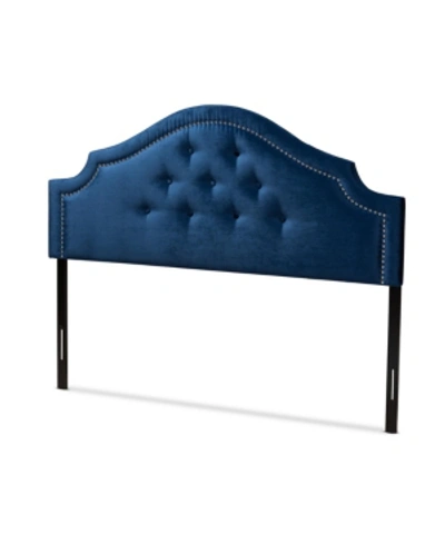 Furniture Cora Headboard - Full In Royal Blue