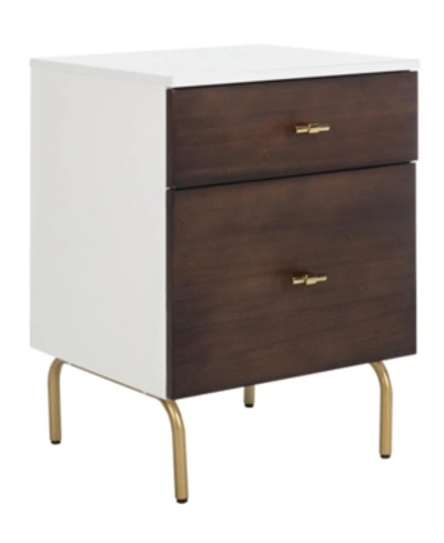 Safavieh Genevieve 2-drawer Nightstand In White