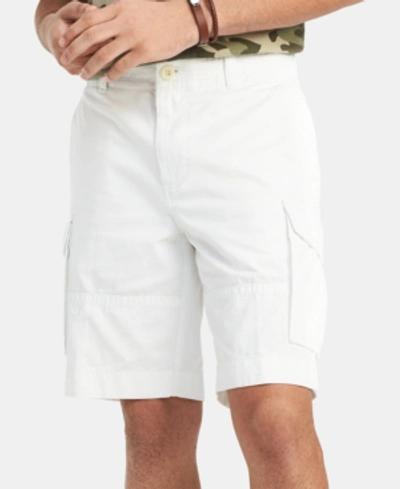 Tommy Hilfiger Men's 10" Soft Cotton Cargo Shorts In Beige