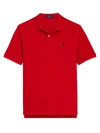 Polo Ralph Lauren Slim Fit Short Sleeve Polo Shirt In Red