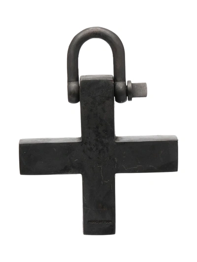 Parts Of Four Plus Bronze Charm In Black