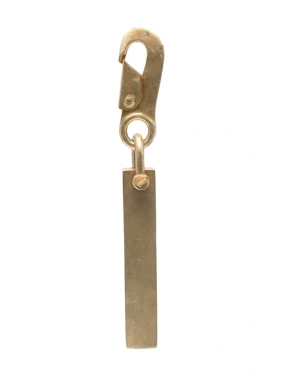 Parts Of Four Wedge Clip-on Charm In Gold