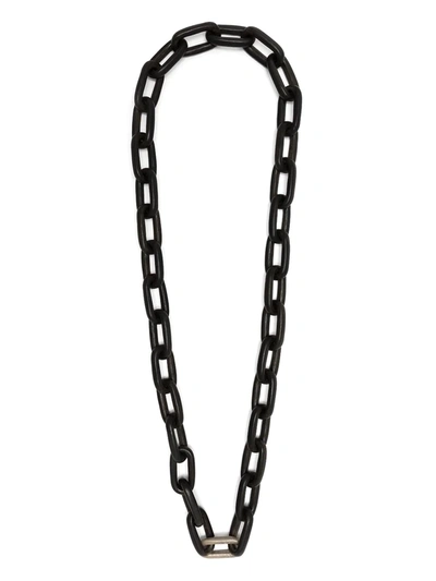 Parts Of Four Medium Chain Necklace In Black