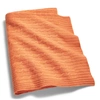 Polo Ralph Lauren Cable Cashmere Throw Blanket In True Tangerine