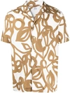 ASPESI ABSTRACT PRINT SHIRT