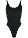 ADIDAS ORIGINALS PRIMEBLUE ADICOLOR CONTRAST-TRIMMED SWIMSUIT