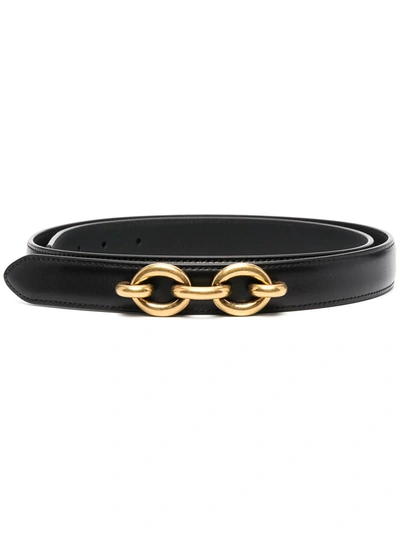 SAINT LAURENT CHAIN-DETAIL BELT