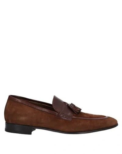 A.testoni Loafers In Brown