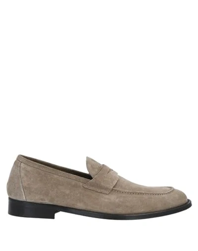 Alexander Trend Loafers In Dove Grey