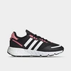 Adidas Originals Adidas Women's Originals Zx 1k Boost Casual Shoes In Core Black/cloud White/hazy Rose