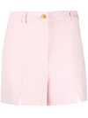 BOUTIQUE MOSCHINO FRONT-SLIT SHORTS