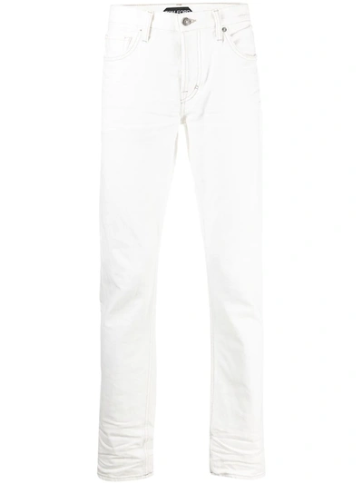 Tom Ford Men's Cotswolds Straight-leg Jeans In White