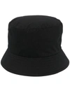 Craig Green Lace-up Cotton-shell Bucket Hat In Black
