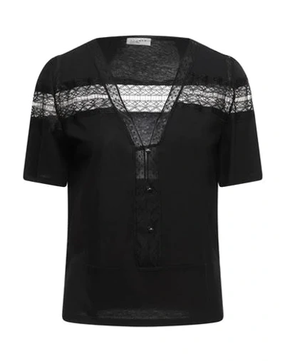Sandro T-shirts In Black