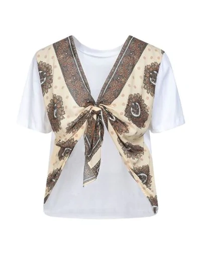 Sandro T-shirts In White